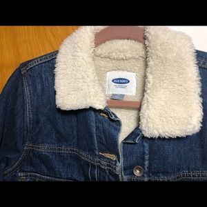 Sherpa Lined Jean Jacket